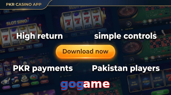 Main screen of Gogame gamedownload page for PK players